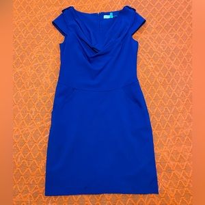 Calvin Klein Retro-Inspired Business Dress